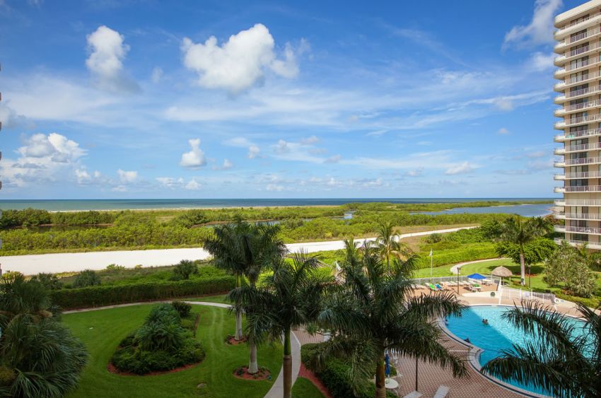 View from the balcony