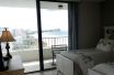 Beach view from guest bedroom